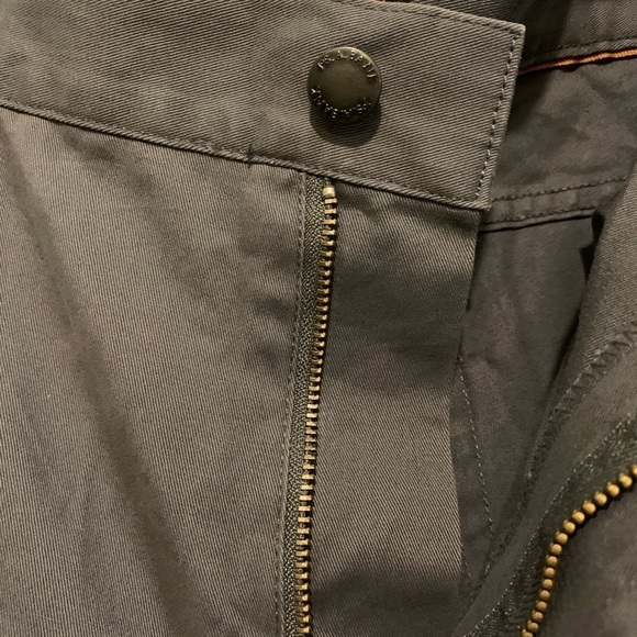 Jos A.Bank gray cotton slacks, 36W, 30L.. - Picture 7 of 8